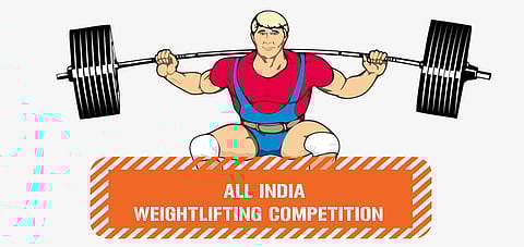 Rajasthan Bag Best Team Award In All India Weightlifting Competition