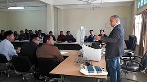 Election training  to employees in Tirap district