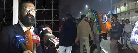 AASU waved black flags in protest against PM Modi's visit in Guwahati