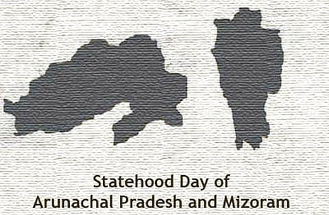Mizoram and Arunachal Pradesh