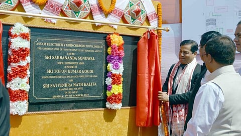 Chief Minister lays foundation stone of several projects at Charaideo
