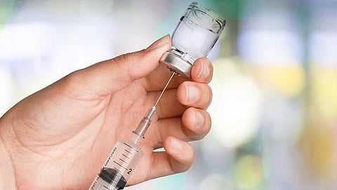 Mithun vaccination camp by North East Initiative Development Agency
