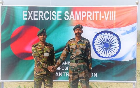 India Bangladesh Sampriti 2019 Gets Underway At Tangail