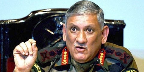 Army chief visits forward areas in Jammu region