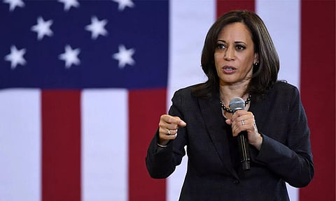 Kamala Harris calls for funds to hike teachers’ pay