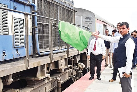 Election Commission Ties Up With NFR, Flags Off Gandhidham Express