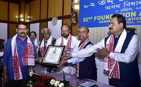 Sentinel Journalist Bhaben Ghimire Gets Award For 'Best Reporting of Assembly Proceedings'