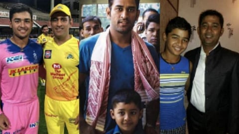 MS Dhoni Connection Between Riyan Parag And His Father