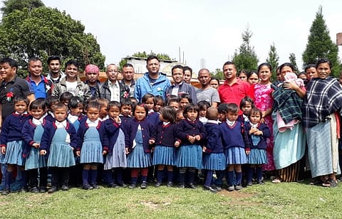 Shillong scribes provide aid to Angels’ Space School in Mawkynrew