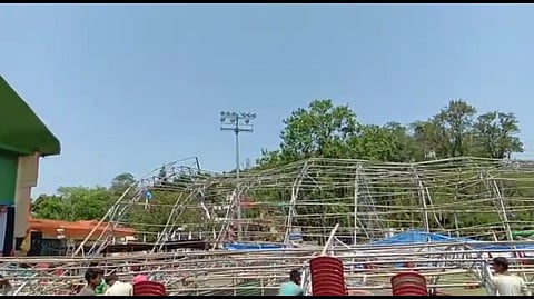 At least 31 people died in thunderstorm in three states in India