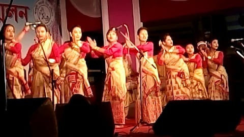 Brisk preparations on for Rongali Bihu Sanmilan at Golaghat Samannay Khetra