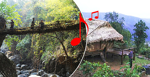 Three-day community camp at Kongthong village: Where tunes and whistles echo