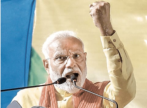 Modi only 3rd Indian PM to return after completing full term