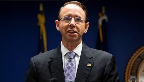 US Deputy Attorney General Rod Rosenstein steps down