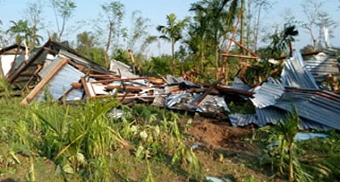 Deputy Director of School Education of Tirap district visits cyclone-hit schools in State
