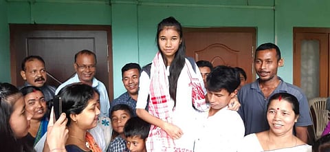 Gaurisagar girl Debashri Saikia secures 8th rank in HSLC exam by obtaining 586 marks