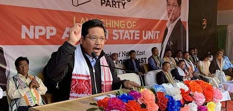 National People’s Party–North East Coordination Committee conference on June 8 in Shillong