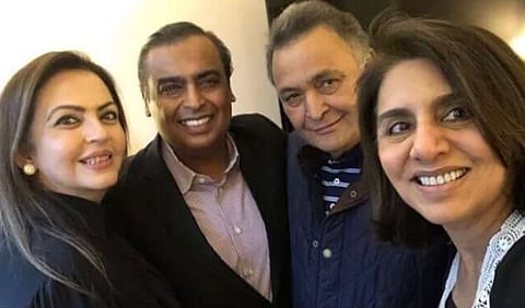 Mukesh Ambani, Nita Ambani Shower Love On Rishi Kapoor