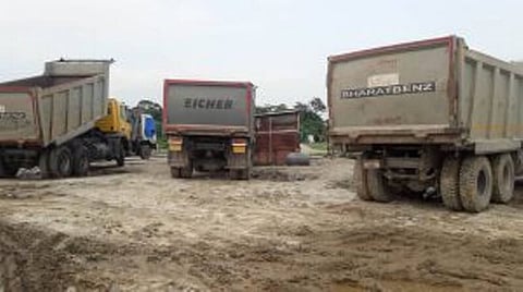 Demand to stop illegal excavation of sand gravel in Buroi River