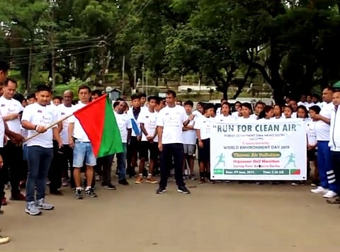 Run for Clean Air Organized at Assam's Hill Station 'Haflong'