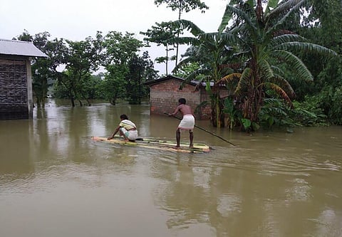 NEEPCO releases excess water from Ranganadi dam, flood situation worsens in Lakhimpur