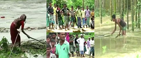 At least 105 marooned people in Hailakandi Rescued by SDRF & Fire Services