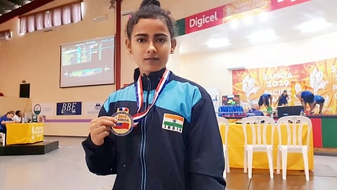 Bornali Borah Shines At Commonwealth Weightlifting Competition Held At Samoa