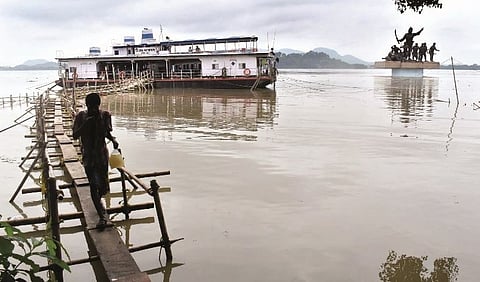 Brahmaputra Swells Above Danger Level