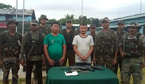 NSCN Militants Apprehended in Silchar, Sent to Police Remand
