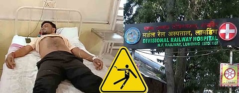 Two Laborers electrocuted in Lumding Railway Hospital, Situation Tensed