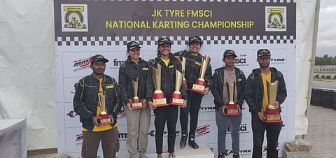 Faridabad's Muskan Jubbal Wins Karting Slalom Title