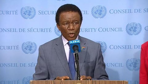 UNSC President Jerry Matthews Matjila Rules out Action on Kashmir