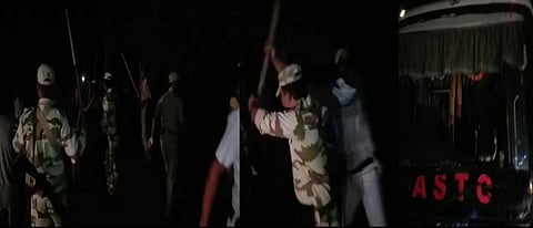 Road Accident kills one in Dhekiajuli, Public blocks Road, Police resorted to Lathi Charge