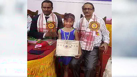 Mangaldai Girl Drishna Shines in State Yoga Sports Championship