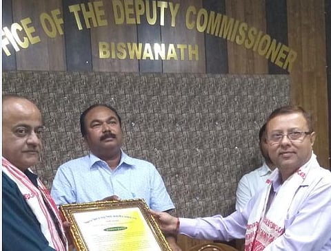 New DC Dhruva Jyoti Das of Biswanath district assumes Office