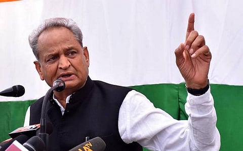 CM Ashok Gehlot leads march against CAA and NRC