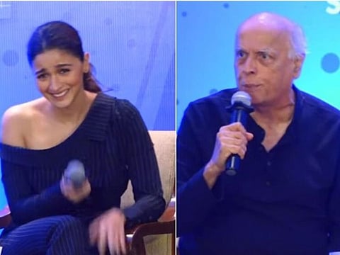 Mahesh Bhatt loses cool at daughter’s book launch