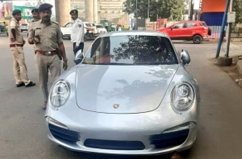 Porsche 911 supercar owner slapped with Rs 9.8 lakh fine