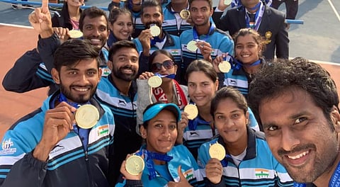 Indians sweep TT doubles gold and silver medals in 13th SAG