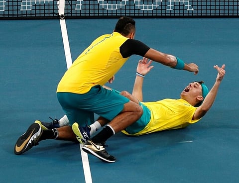 De Minaur & Kyrgios carry Australia to ATP Cup semis