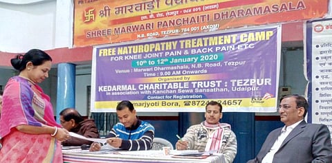 Three-day-long free Camp on Naturopathy concludes in Tezpur