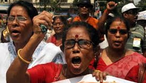 Tripura Government Teachers Facing Termination to Agitate in Delhi