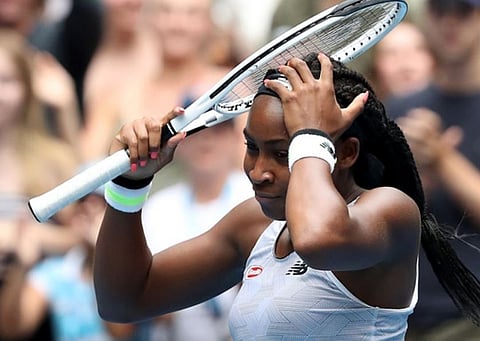 American teenage sensation Coco Gauff survives three-set thriller