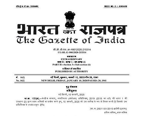 Citizenship Amendment Act comes into force from today, Govt notifies through Gazette of India