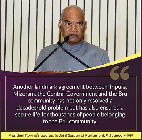 President Kovind talks about NE; says Modi Govt transformed emotional disconnect with NE