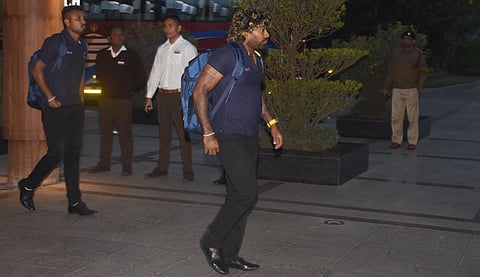 T20I Series: Sri Lanka cricket team arrives in Guwahati