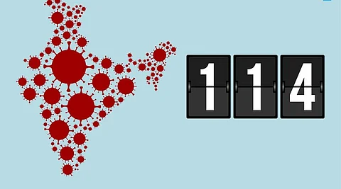 Four fresh cases of Coronavirus in India; total 114 cases