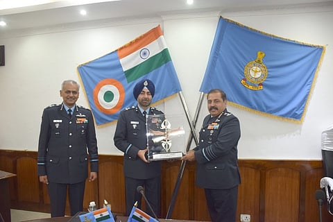 IAF chief RK Singh Bhadauria visited Eastern Air Command (EAC) at Shillong