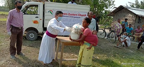 Chirang missionary extends helping hand during lockdown for COVID-19