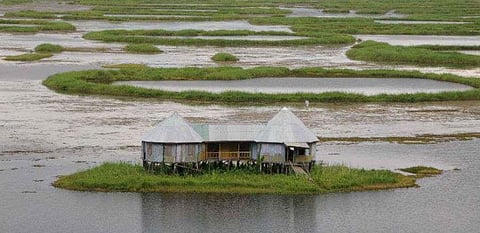 Assam Rifles extends aid to people on Loktak Lake in Bishnupur district of Manipur